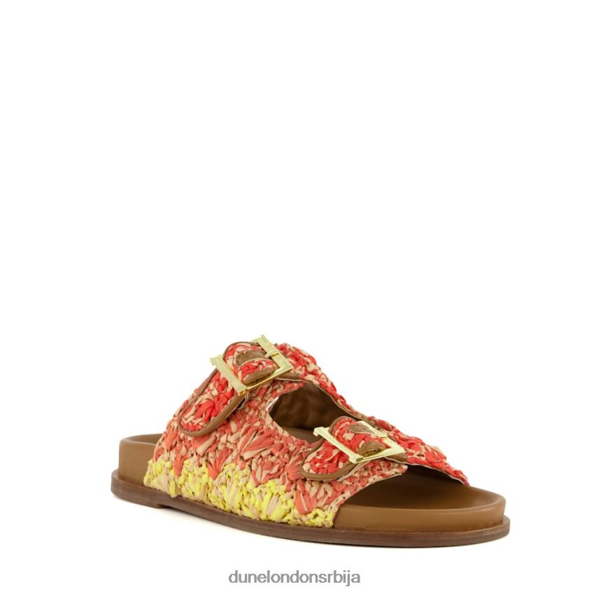 Жене Dune London мулти закопчане равне тобогане од рафије лолитас J80F8857