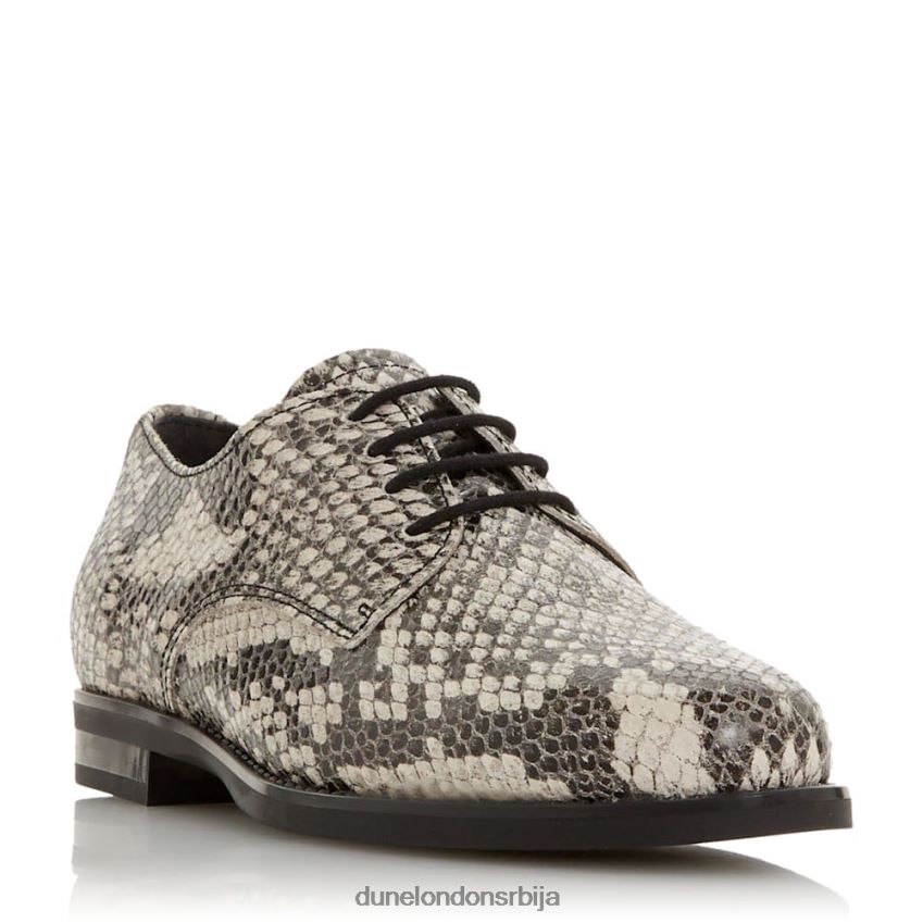 Жене Dune London природним пертле кожне ципеле флаура J80F88536