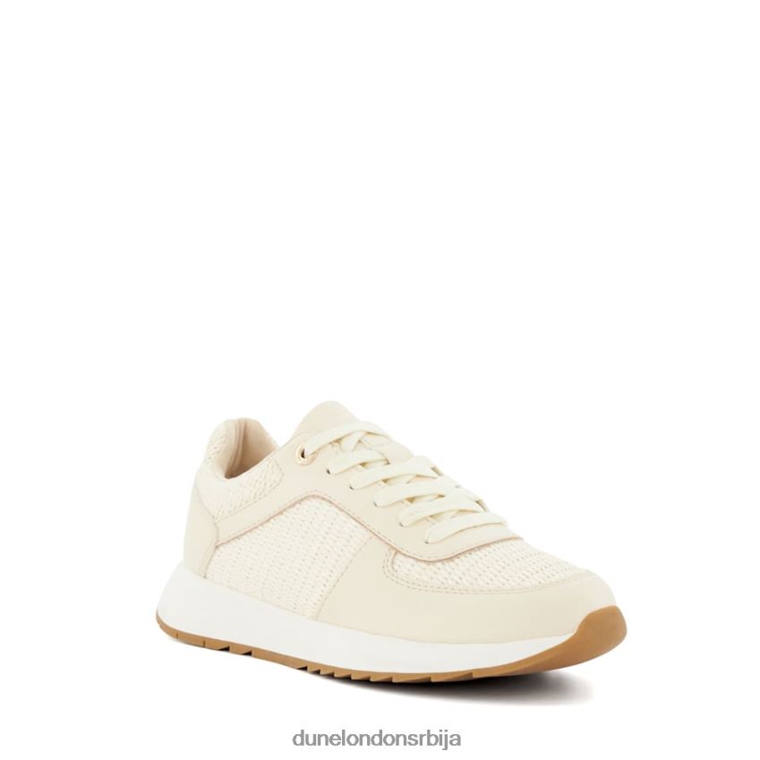 Жене Dune London ецру патике за трчање на пертле емелиас J80F88519