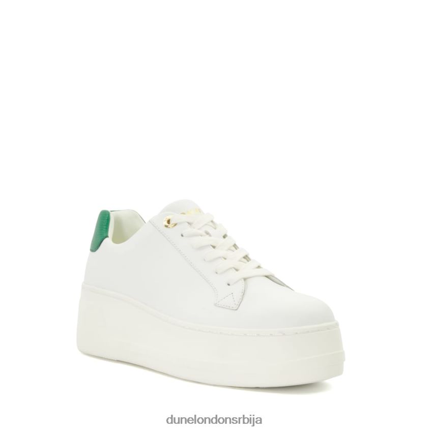 Жене Dune London смарагд патике равног облика на пертле епизода J80F88630