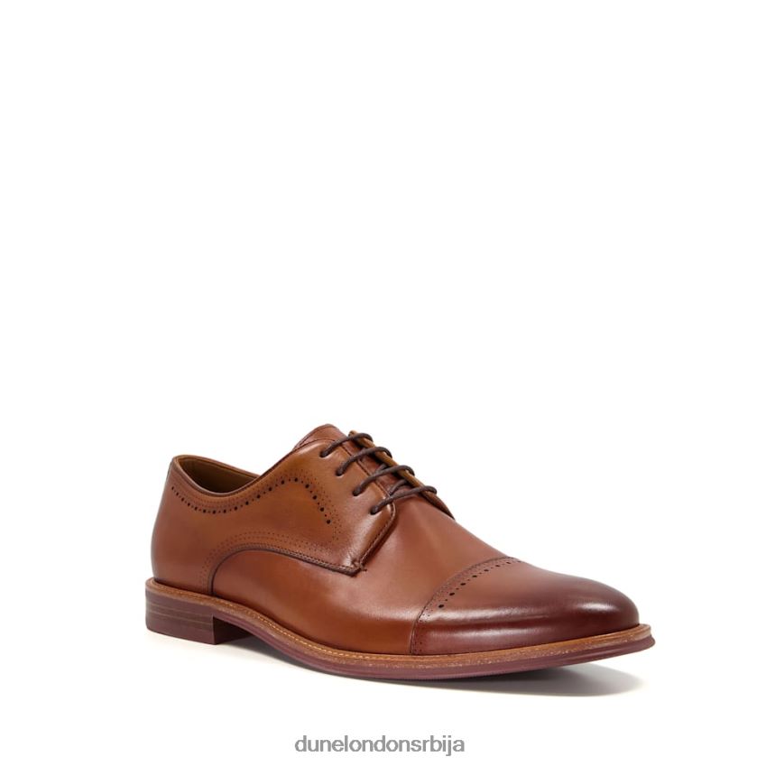 мушкарци Dune London тан омбре кожне ципеле за дерби на пертле спасење J80F88678