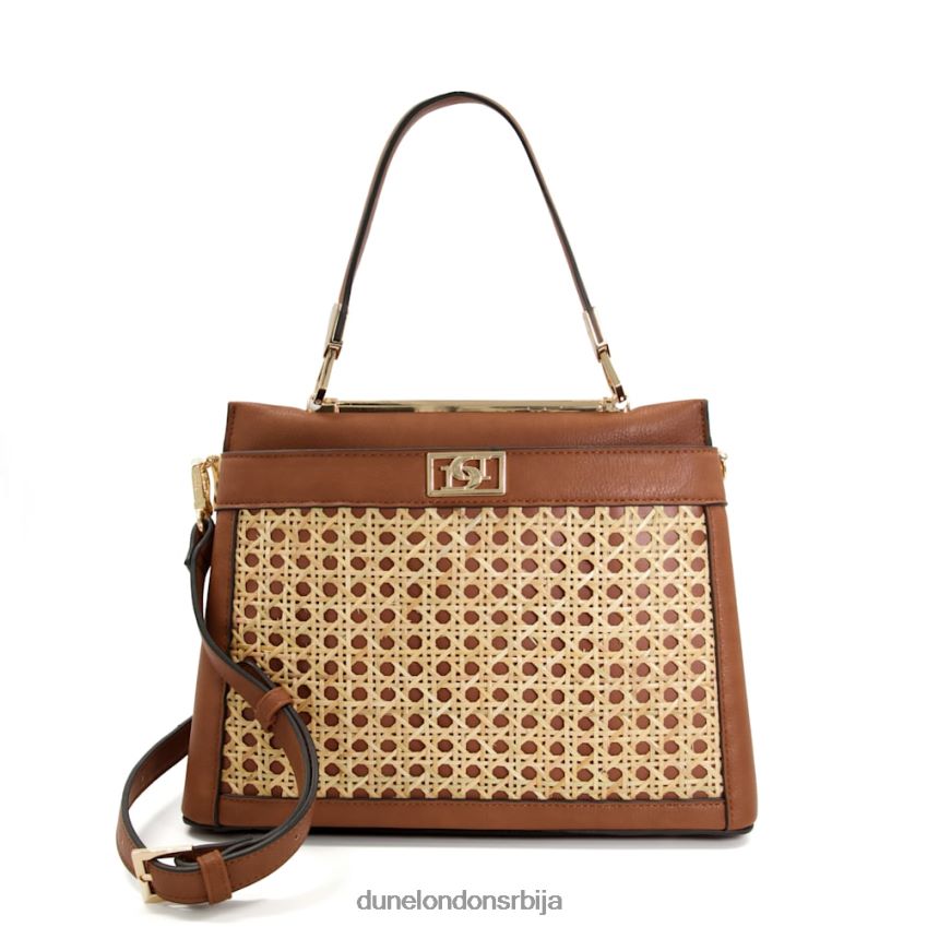 Жене Dune London тан велика торба од ратана дуциер J80F88134