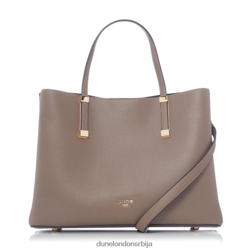 Жене Dune London сива торба са логом и хардвером Дори J80F88392
