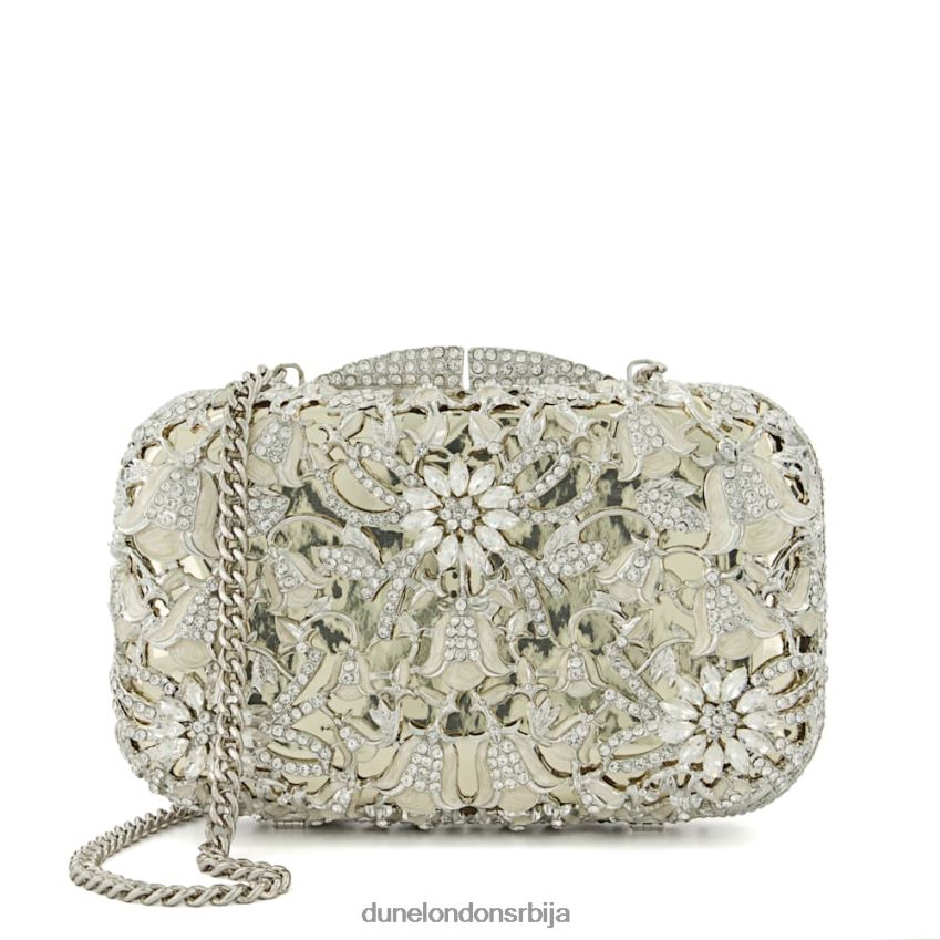 Жене Dune London злато металик кутија квачила са дијамантом Беркелеи J80F8840