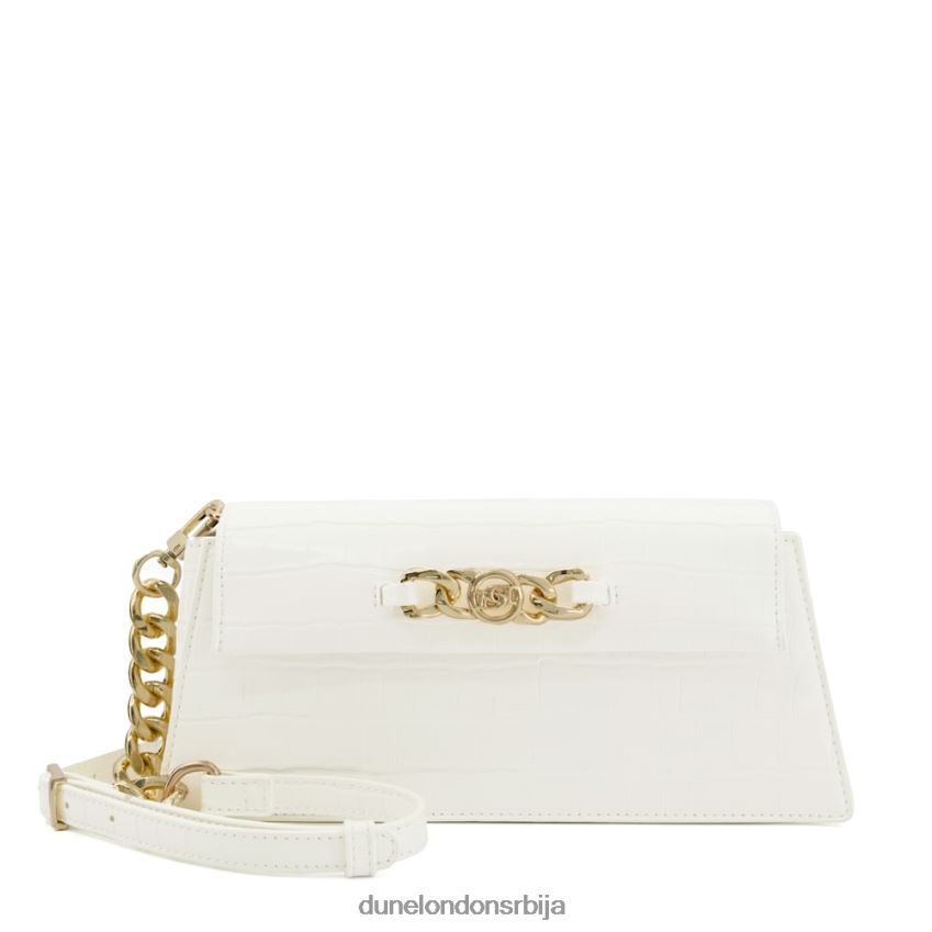 Жене Dune London бео мала торба са металним украсима бемметт J80F88109
