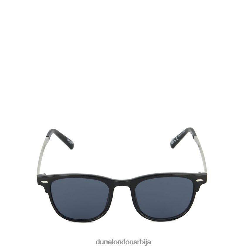 мушкарци Dune London црн танке наочаре за сунце затамњен J80F88713